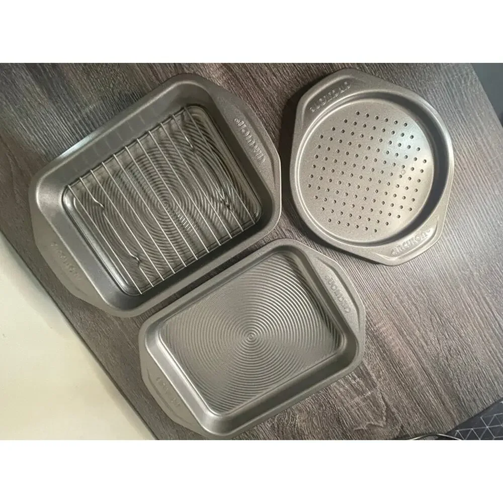 Circulon Bakeware Nonstick Toaster Oven Bakeware Pan Tray Set UNUSED